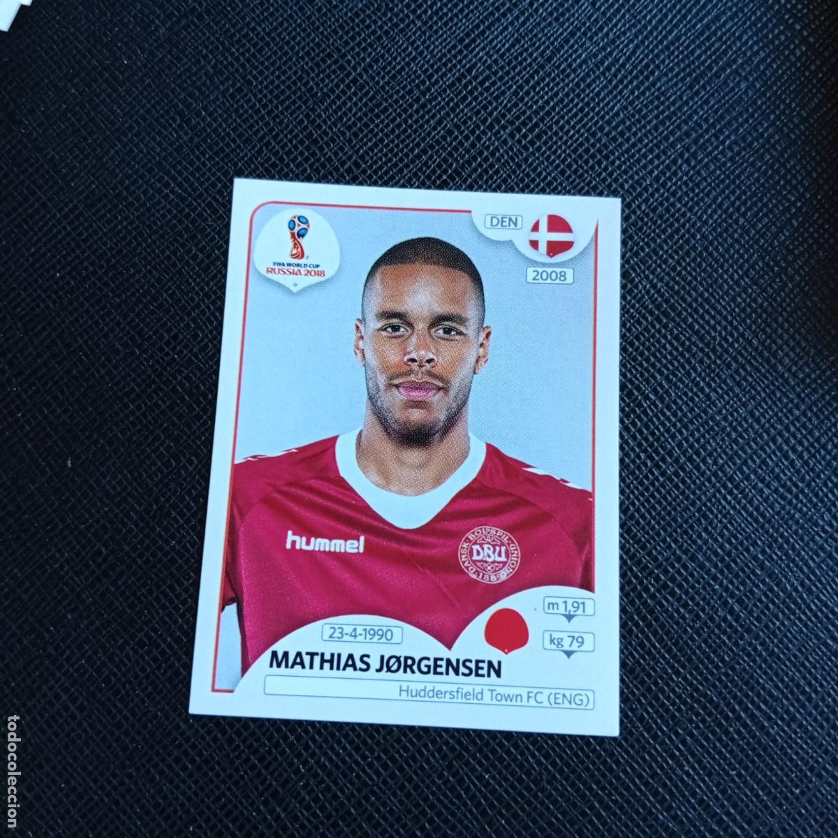 Cromos de f&uacute;tbol: 259 JORGENSEN DINAMARCA PANINI MUNDIAL RUSIA 2018 CROMO FUTBOL 18 - SIN PEGAR - /CJ2