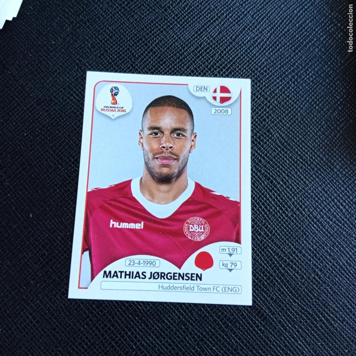 Cromos de f&uacute;tbol: 259 JORGENSEN DINAMARCA PANINI MUNDIAL RUSIA 2018 CROMO FUTBOL 18 - SIN PEGAR - /CJ2