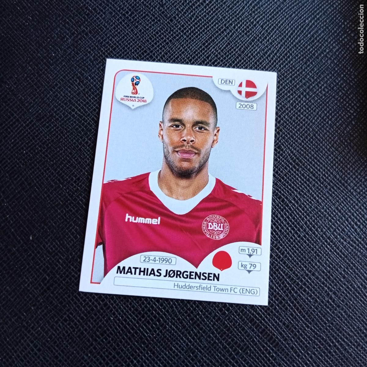 Cromos de f&uacute;tbol: 259 JORGENSEN DINAMARCA PANINI MUNDIAL RUSIA 2018 CROMO FUTBOL 18 - SIN PEGAR - /CJ2