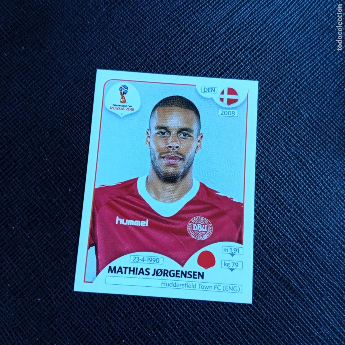 Cromos de f&uacute;tbol: 259 JORGENSEN DINAMARCA PANINI MUNDIAL RUSIA 2018 CROMO FUTBOL 18 - SIN PEGAR - /CJ2 .