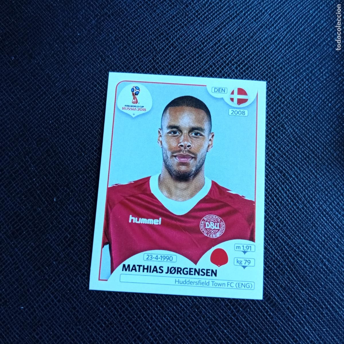 Cromos de f&uacute;tbol: 259 JORGENSEN DINAMARCA PANINI MUNDIAL RUSIA 2018 CROMO FUTBOL 18 - SIN PEGAR - /CJ2 ..