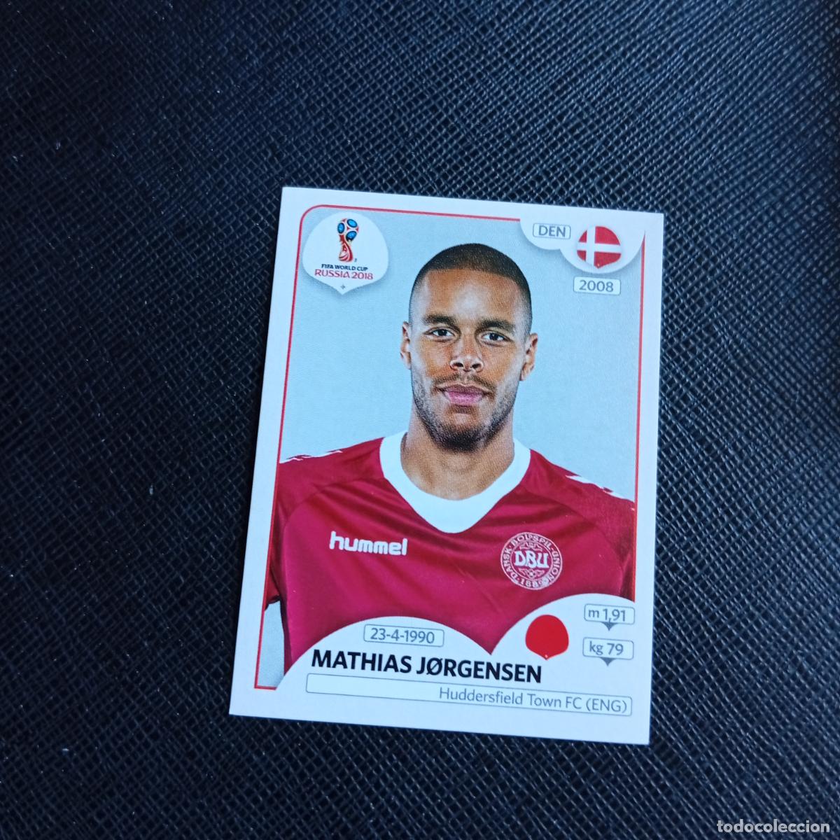Cromos de f&uacute;tbol: 259 JORGENSEN DINAMARCA PANINI MUNDIAL RUSIA 2018 CROMO FUTBOL 18 - SIN PEGAR - /CJ2 ....