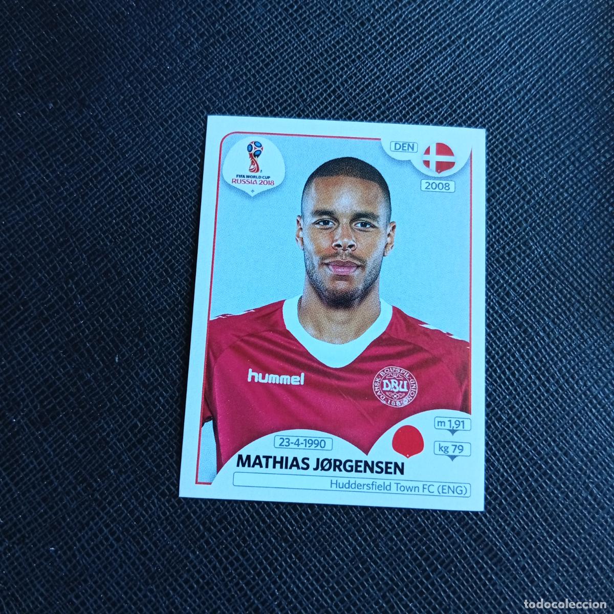 Cromos de f&uacute;tbol: 259 JORGENSEN DINAMARCA PANINI MUNDIAL RUSIA 2018 CROMO FUTBOL 18 - SIN PEGAR - /CJ2 .....