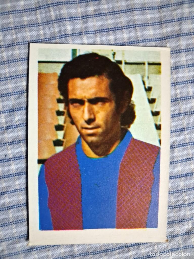 Cromos de f&uacute;tbol: Cromo Liga 1980 1981 Editorial Fher. Quini. N&ordm; 74. Sin uso. Ver imagen