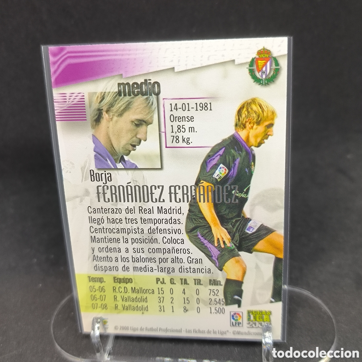 Cromos de f&uacute;tbol: Borja Mundicromo 2009 - Foto 2