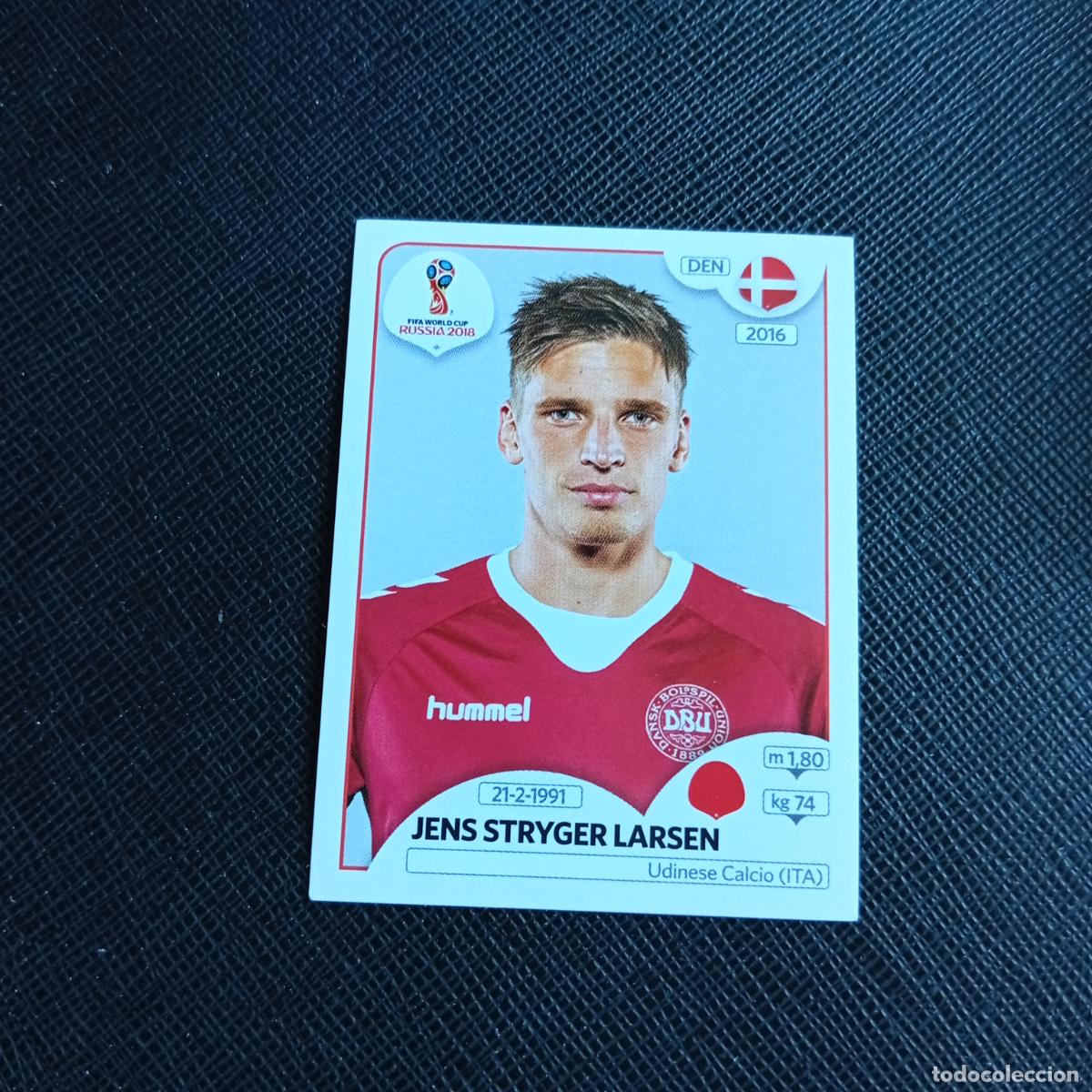 Cromos de f&uacute;tbol: 260 STRYGER LARSEN DINAMARCA PANINI MUNDIAL RUSIA 2018 CROMO FUTBOL 18 - SIN PEGAR - /CJ2