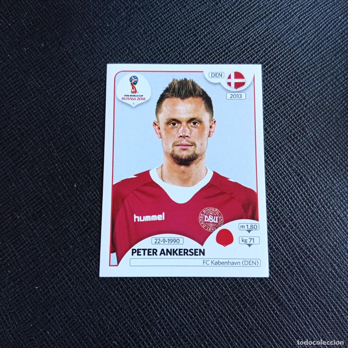 Cromos de f&uacute;tbol: 261 PETER ANKERSEN DINAMARCA PANINI MUNDIAL RUSIA 2018 CROMO FUTBOL 18 - SIN PEGAR - /CJ2