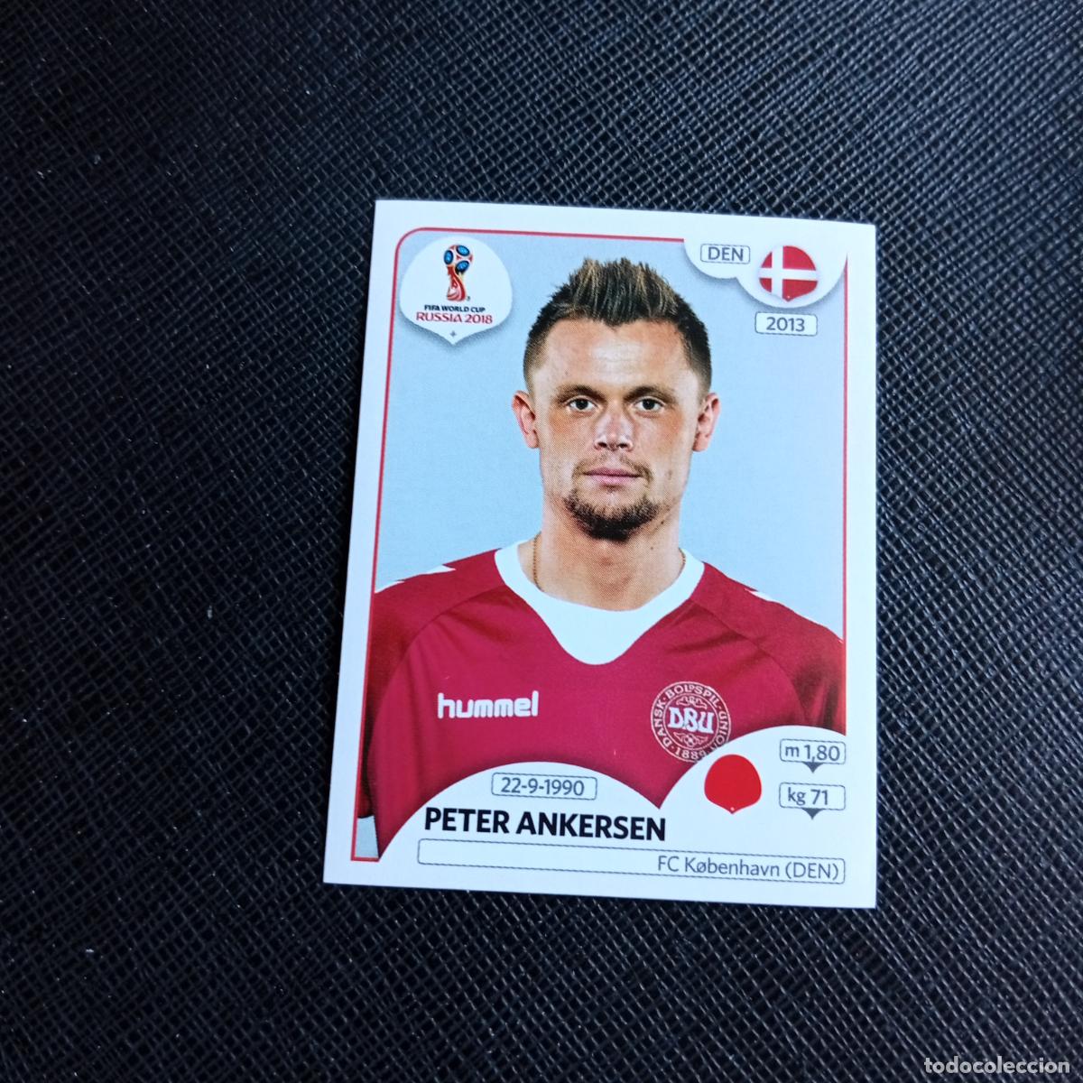 Cromos de f&uacute;tbol: 261 PETER ANKERSEN DINAMARCA PANINI MUNDIAL RUSIA 2018 CROMO FUTBOL 18 - SIN PEGAR - /CJ2