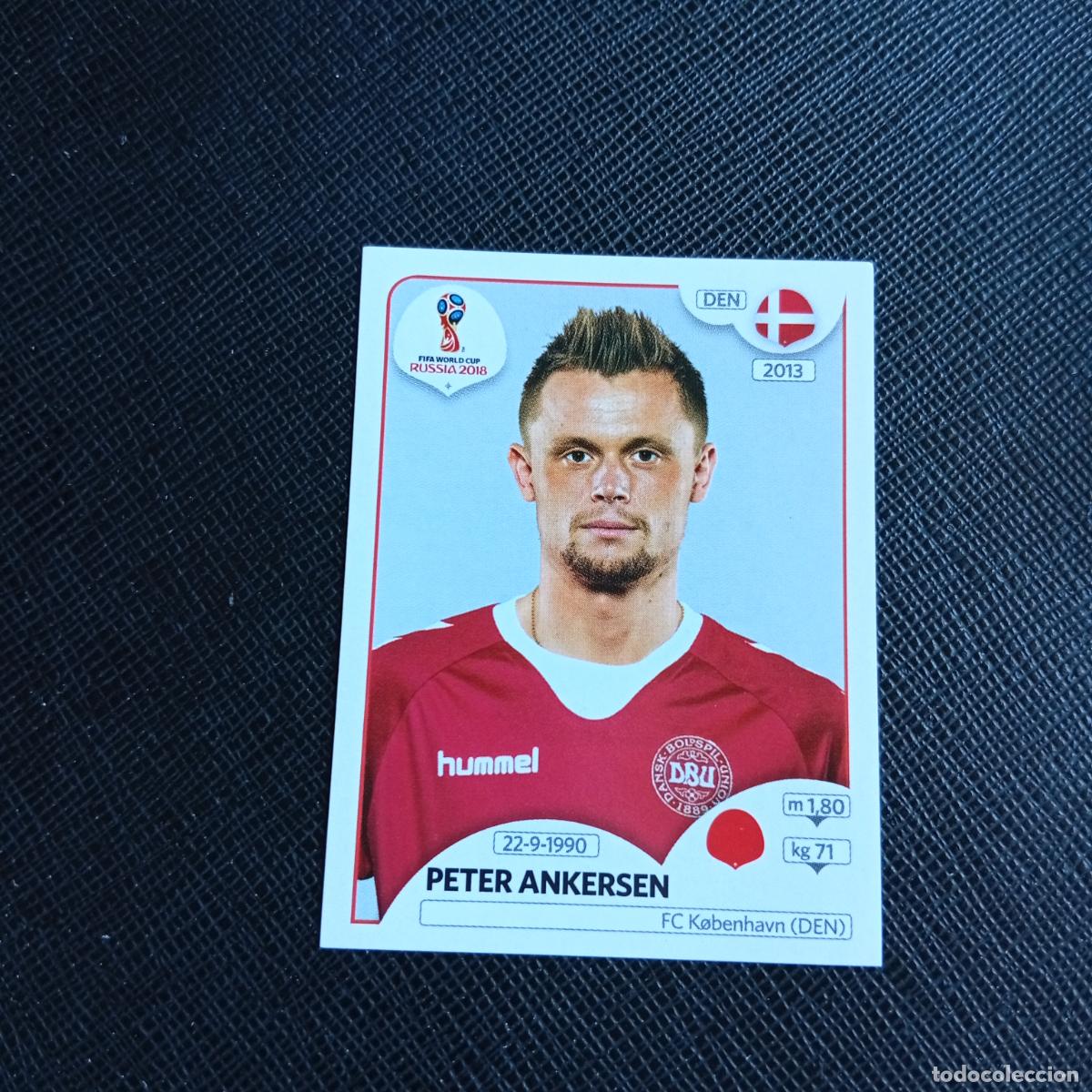 Cromos de f&uacute;tbol: 261 PETER ANKERSEN DINAMARCA PANINI MUNDIAL RUSIA 2018 CROMO FUTBOL 18 - SIN PEGAR - /CJ2 .