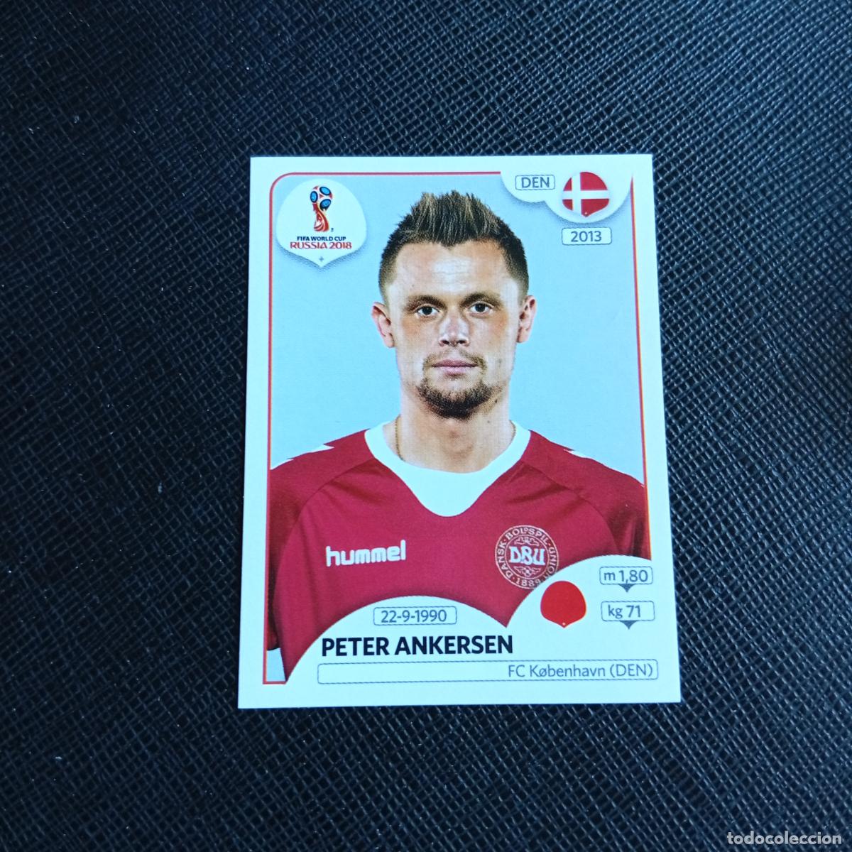 Cromos de f&uacute;tbol: 261 PETER ANKERSEN DINAMARCA PANINI MUNDIAL RUSIA 2018 CROMO FUTBOL 18 - SIN PEGAR - /CJ2 .