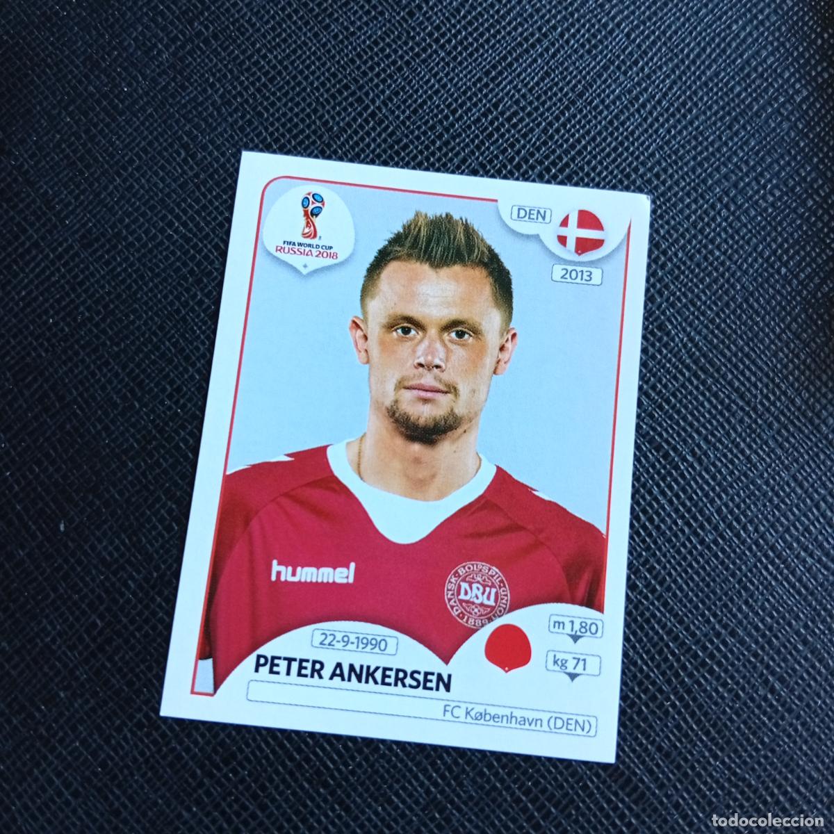 Cromos de Futebol: 261 PETER ANKERSEN DINAMARCA PANINI MUNDIAL RUSIA 2018 CROMO FUTBOL 18 - SIN PEGAR - /CJ2 ..