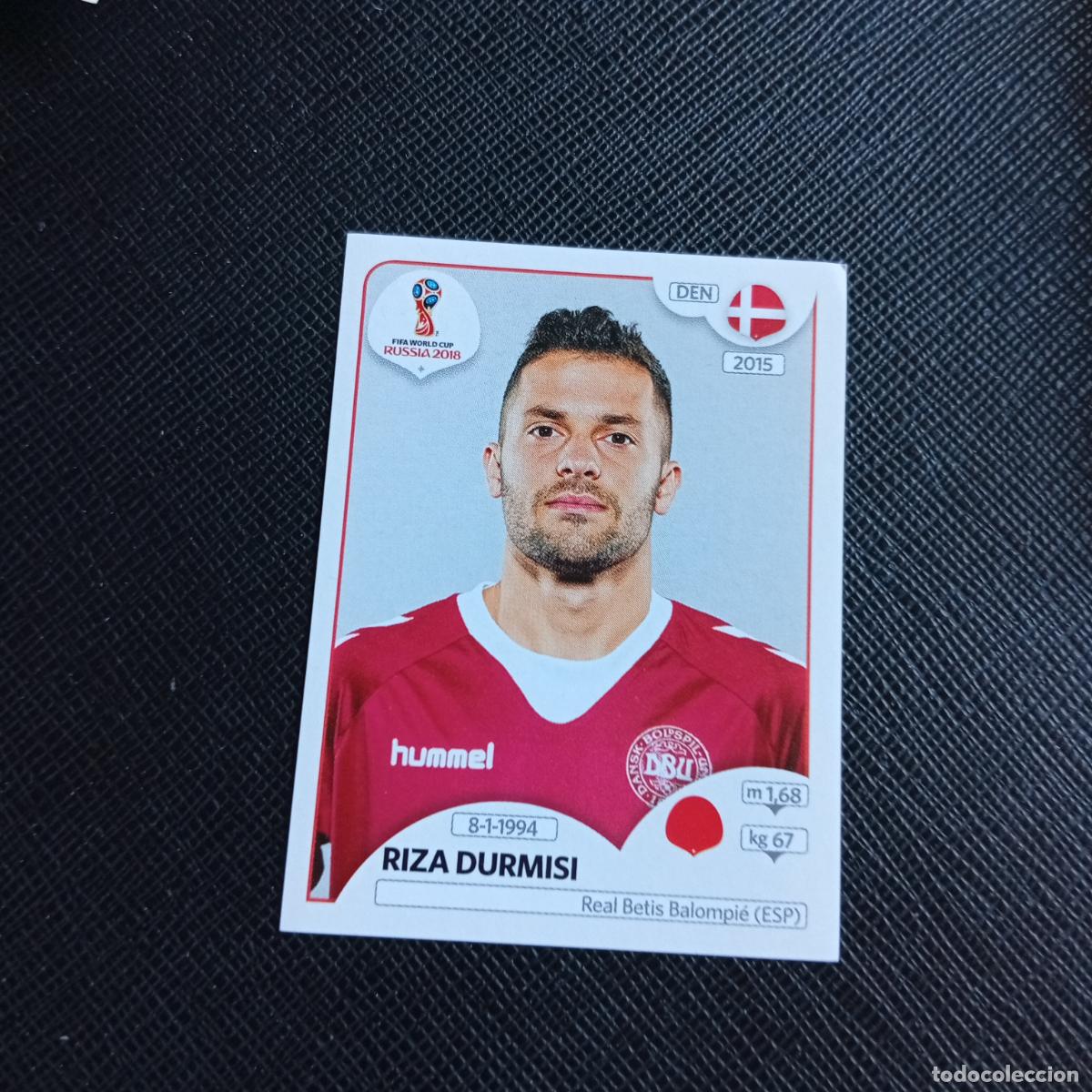 Cromos de Futebol: 262 RIZA DURMISI DINAMARCA PANINI MUNDIAL RUSIA 2018 CROMO FUTBOL 18 - SIN PEGAR - /CJ2