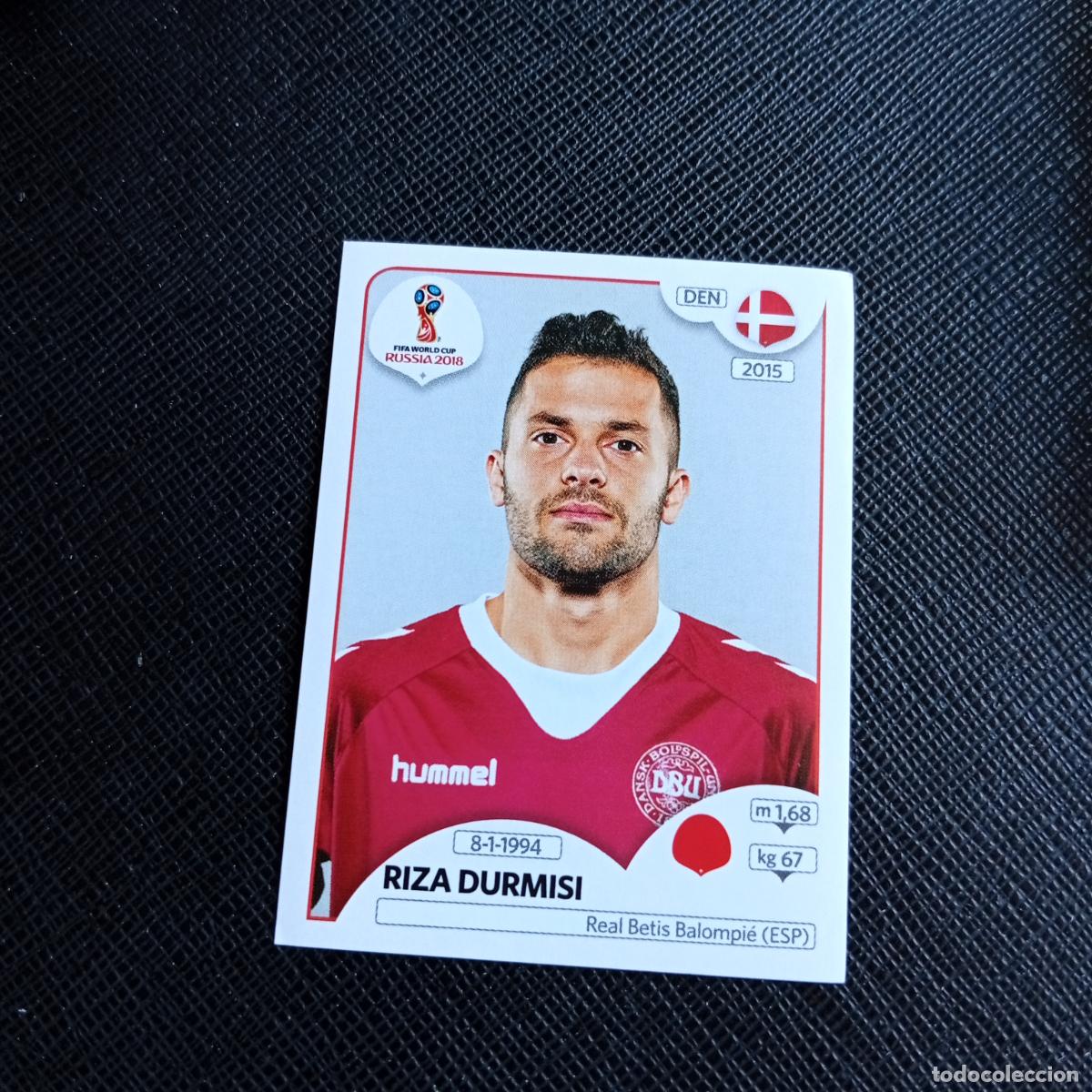Cromos de Futebol: 262 RIZA DURMISI DINAMARCA PANINI MUNDIAL RUSIA 2018 CROMO FUTBOL 18 - SIN PEGAR - /CJ2