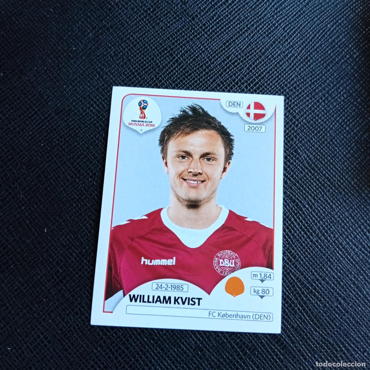 Cromos de Futebol: 263 KVIST DINAMARCA PANINI MUNDIAL RUSIA 2018 CROMO FUTBOL 18 - SIN PEGAR - /CJ2