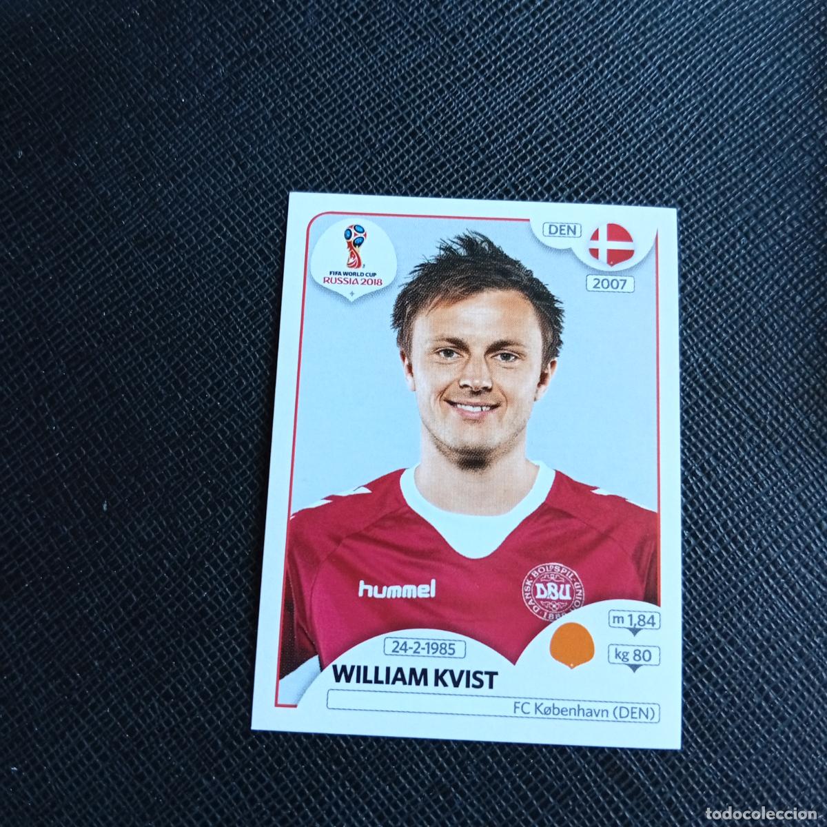 Cromos de Futebol: 263 KVIST DINAMARCA PANINI MUNDIAL RUSIA 2018 CROMO FUTBOL 18 - SIN PEGAR - /CJ2