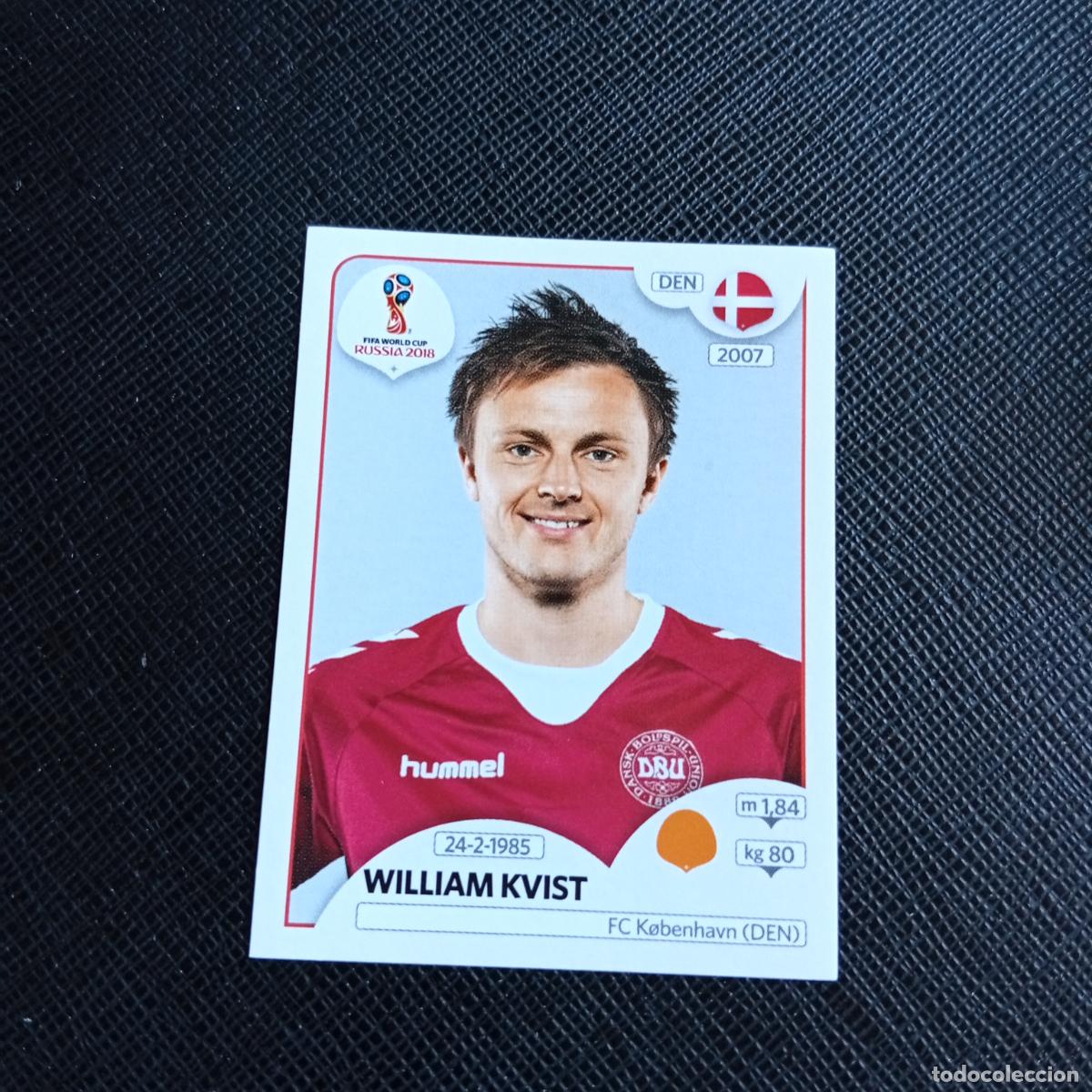 Cromos de Futebol: 263 KVIST DINAMARCA PANINI MUNDIAL RUSIA 2018 CROMO FUTBOL 18 - SIN PEGAR - /CJ2 .