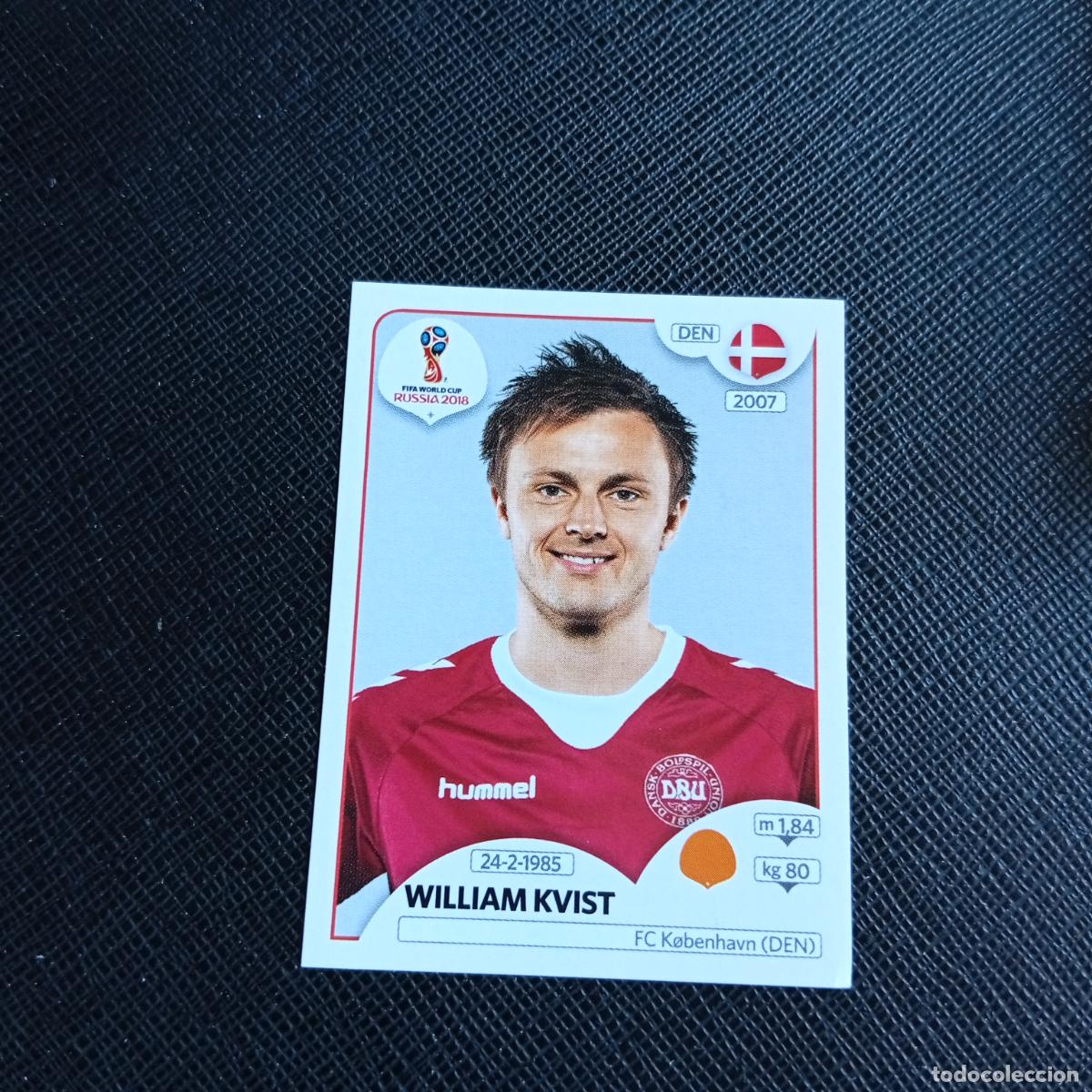 Cromos de Futebol: 263 KVIST DINAMARCA PANINI MUNDIAL RUSIA 2018 CROMO FUTBOL 18 - SIN PEGAR - /CJ2 ..