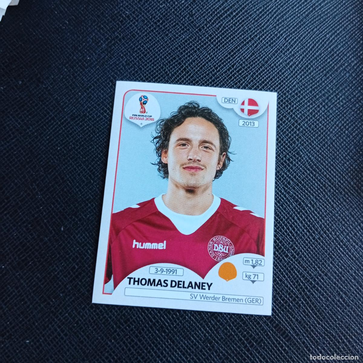 Cromos de Futebol: 264 THOMAS DELANEY DINAMARCA PANINI MUNDIAL RUSIA 2018 CROMO FUTBOL 18 - SIN PEGAR - /CJ2