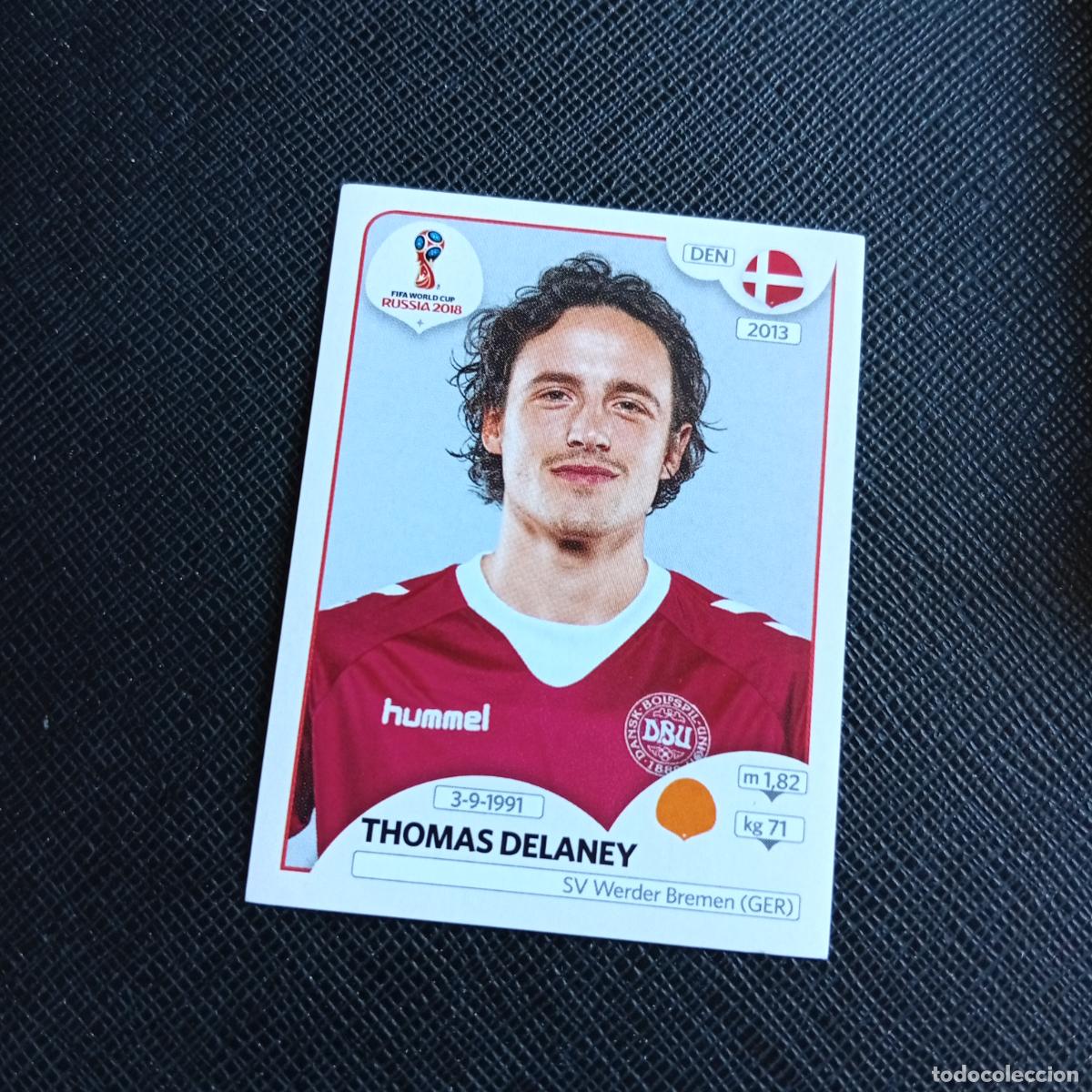 Cromos de Futebol: 264 THOMAS DELANEY DINAMARCA PANINI MUNDIAL RUSIA 2018 CROMO FUTBOL 18 - SIN PEGAR - /CJ2