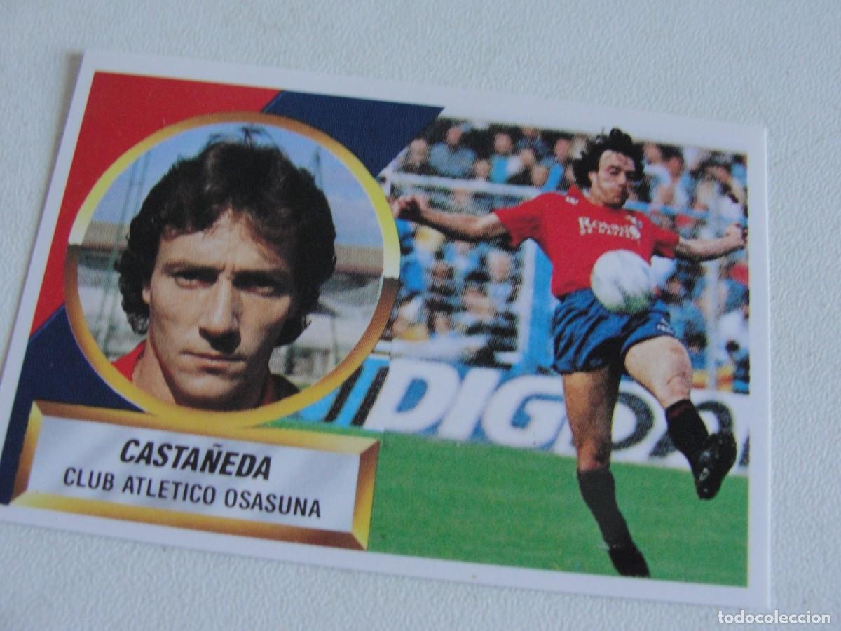 Football Stickers: LIGA ESTE 88 89 - OSASUNA 3 - CASTA&Ntilde;EDA CON ASTERISCO # - NUNCA PEGADO - PERFECTO ESTADO