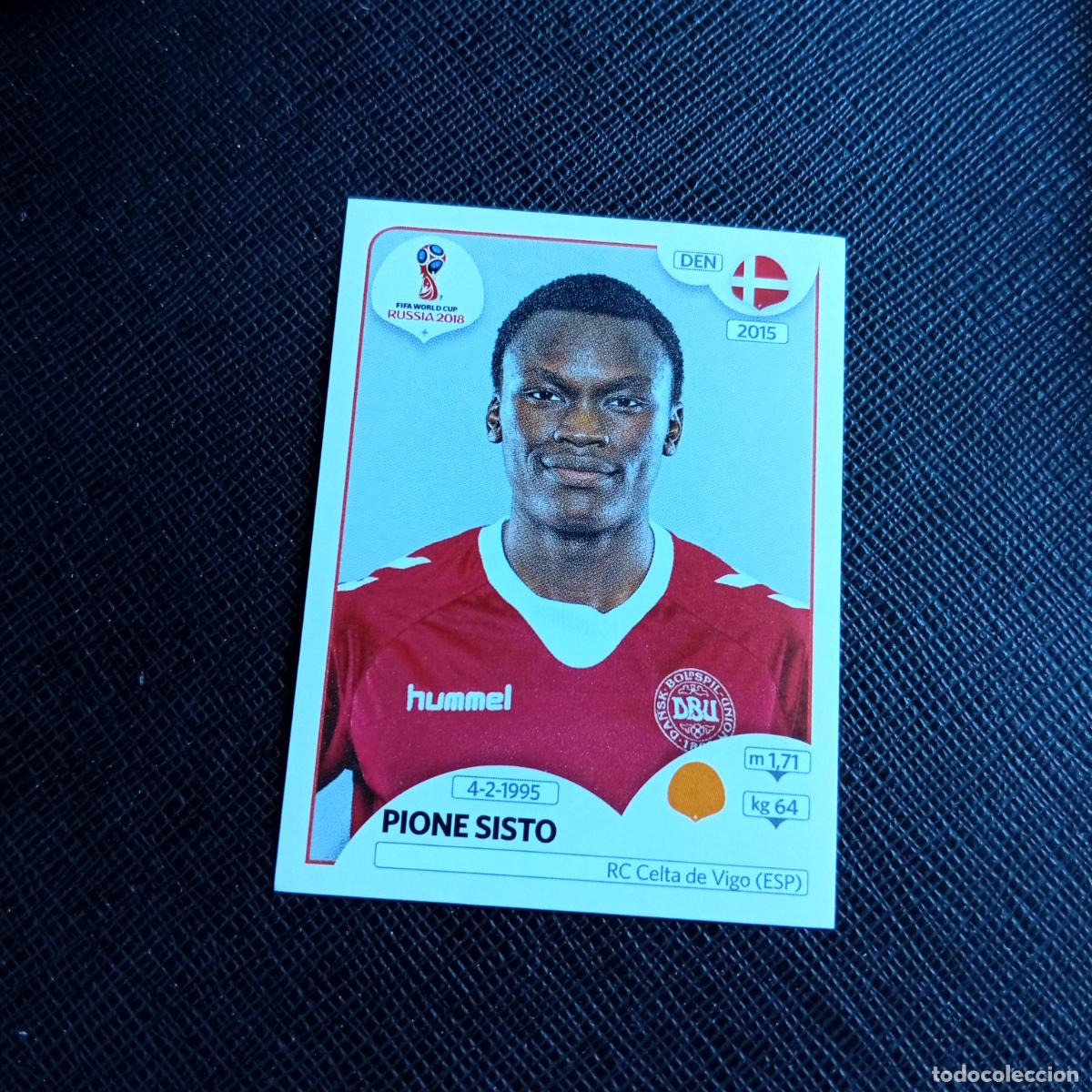 Football Stickers: 267 PIONE SISTO DINAMARCA PANINI MUNDIAL RUSIA 2018 CROMO FUTBOL 18 - SIN PEGAR - /CJ2