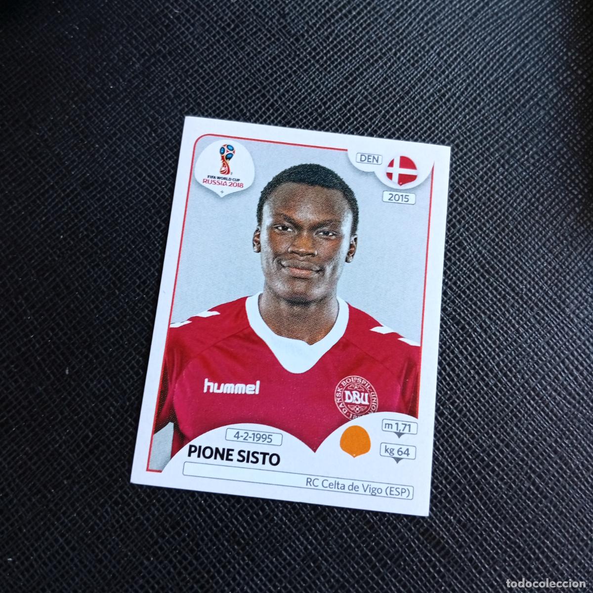 Football Stickers: 267 PIONE SISTO DINAMARCA PANINI MUNDIAL RUSIA 2018 CROMO FUTBOL 18 - SIN PEGAR - /CJ2