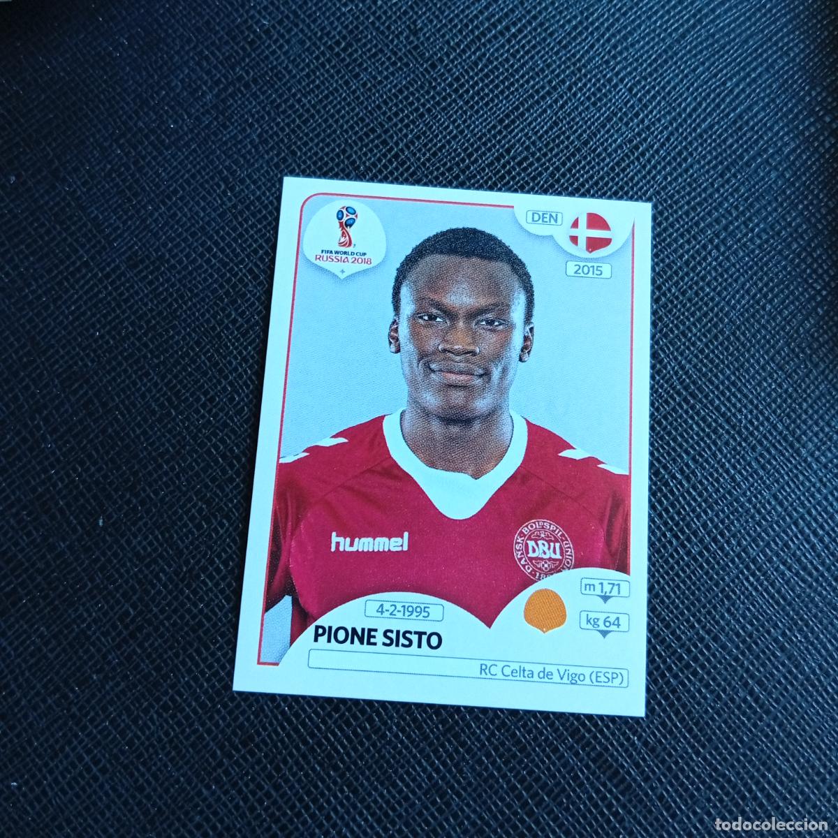 Football Stickers: 267 PIONE SISTO DINAMARCA PANINI MUNDIAL RUSIA 2018 CROMO FUTBOL 18 - SIN PEGAR - /CJ2 .