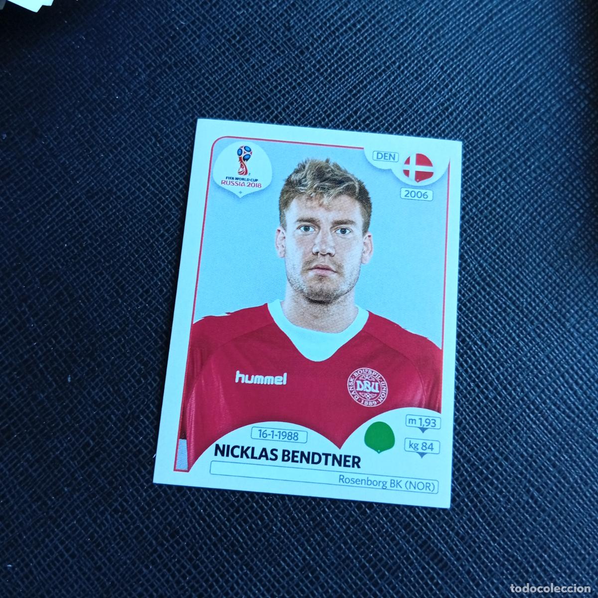 Football Stickers: 268 NICKLAS BENDTNER DINAMARCA PANINI MUNDIAL RUSIA 2018 CROMO FUTBOL 18 - SIN PEGAR - /CJ2