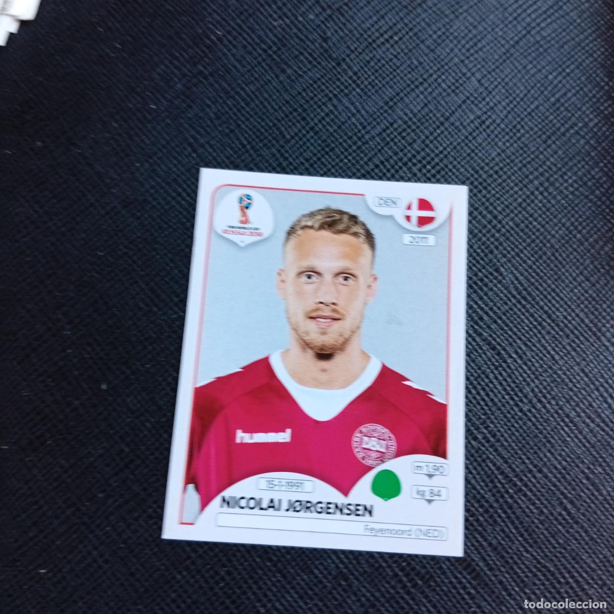 Cromos de Futebol: 269 JORGENSEN DINAMARCA PANINI MUNDIAL RUSIA 2018 CROMO FUTBOL 18 - SIN PEGAR - /CJ2