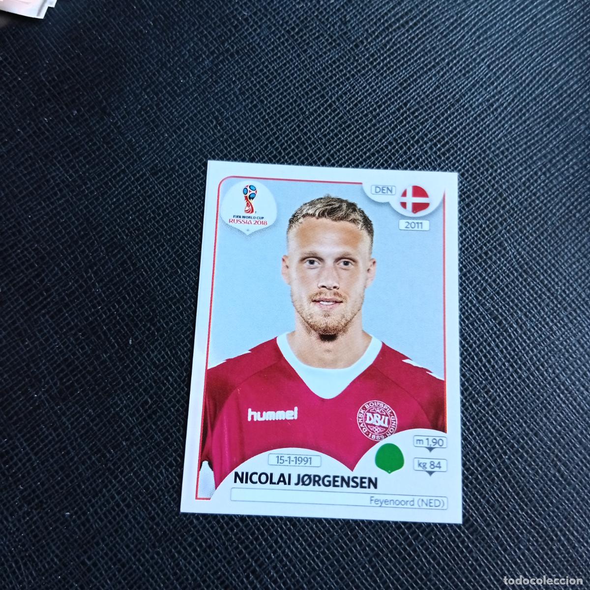 Cromos de Futebol: 269 JORGENSEN DINAMARCA PANINI MUNDIAL RUSIA 2018 CROMO FUTBOL 18 - SIN PEGAR - /CJ2