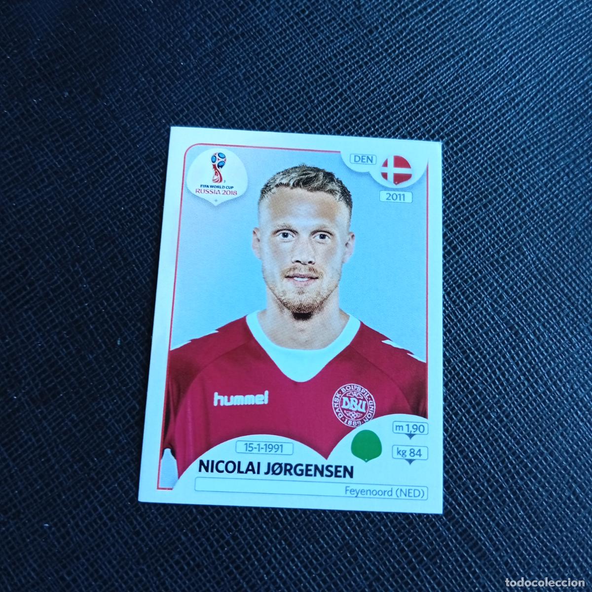 Cromos de Futebol: 269 JORGENSEN DINAMARCA PANINI MUNDIAL RUSIA 2018 CROMO FUTBOL 18 - SIN PEGAR - /CJ2 .