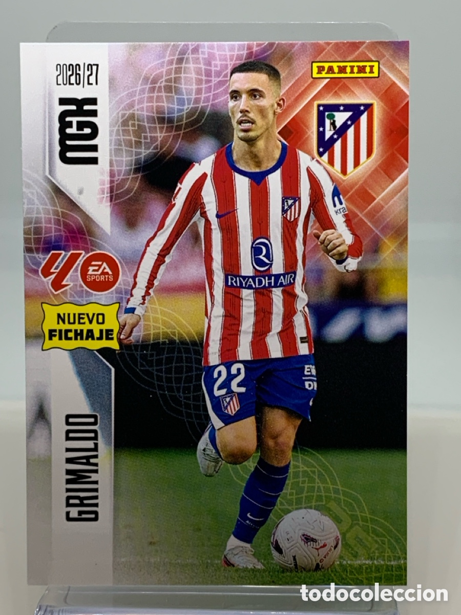 Cromos de f&uacute;tbol: 459-. Grimaldo - Atl&eacute;tico de Madrid 2 &ordf; SEGUNDA EDICI&Oacute;N - MEGACRACKS 2026 2027 - 26 27 MGK