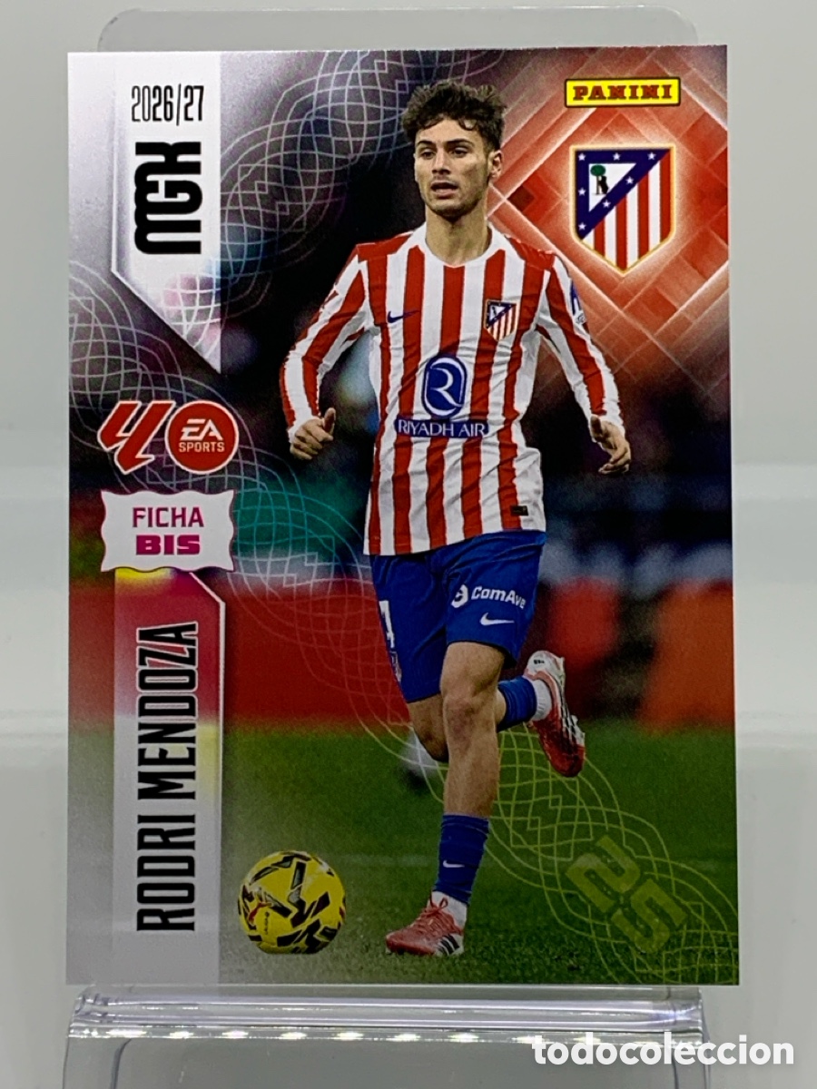 Cromos de f&uacute;tbol: 65 Bis-. Rodri Mendoza Atl&eacute;tico de Madrid 2 &ordf; SEGUNDA EDICI&Oacute;N - MEGACRACKS 2026 2027 - 26 27 MGK