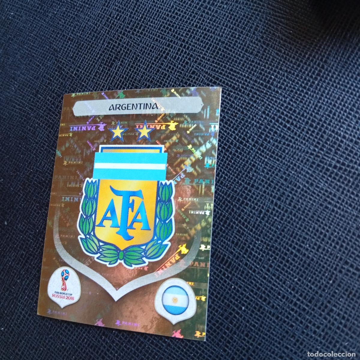 Cromos de f&uacute;tbol: 272 ESCUDO ARGENTINA PANINI MUNDIAL RUSIA 2018 CROMO FUTBOL 18 - SIN PEGAR - /CJ2 ...