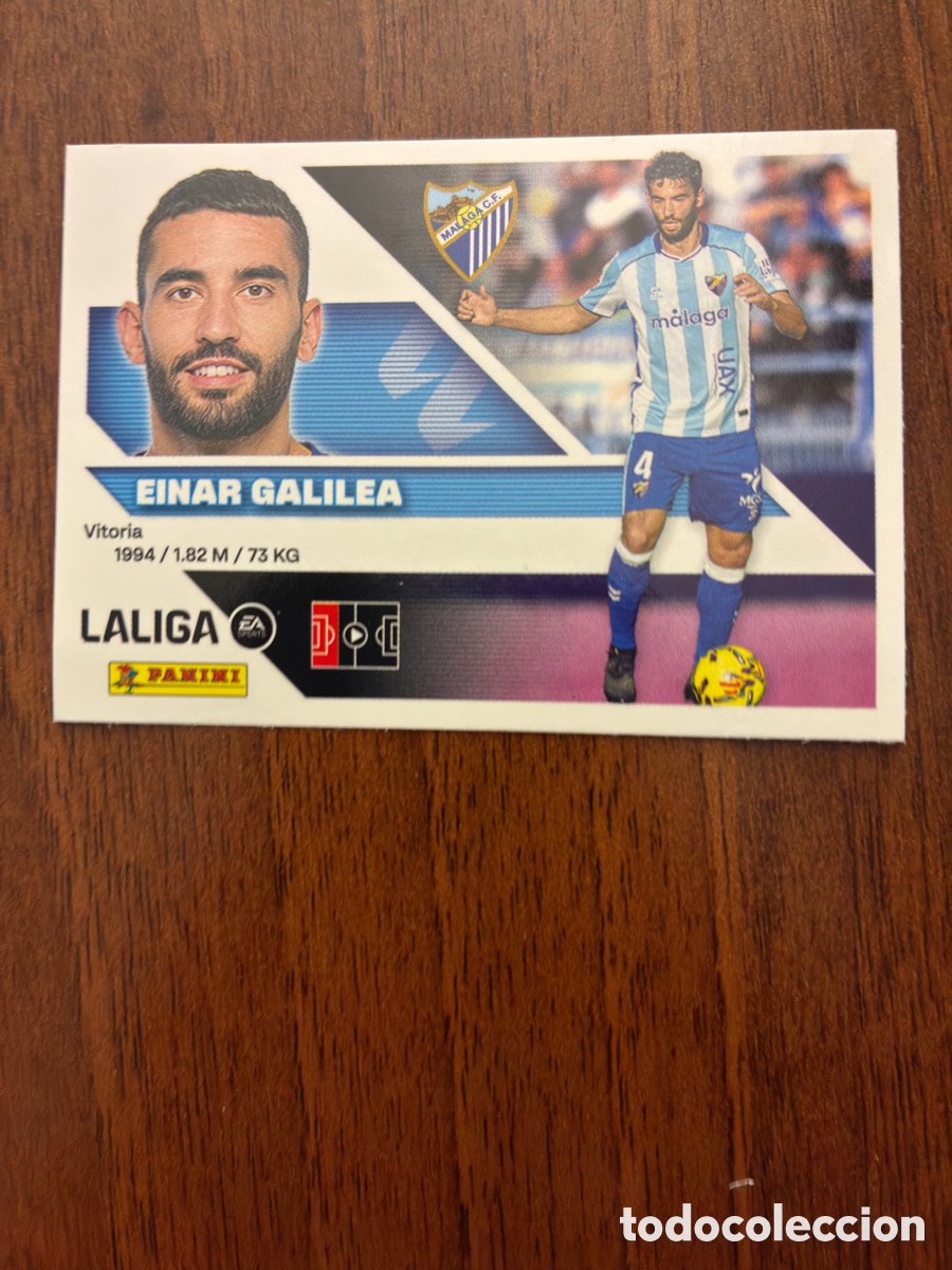 Cromos de Futebol: Cromo Einar Galilea, N&ordm; 8, M&aacute;laga CF, Liga EA Sports 2026-27 (Panini / Colecciones Este) - Nuevo