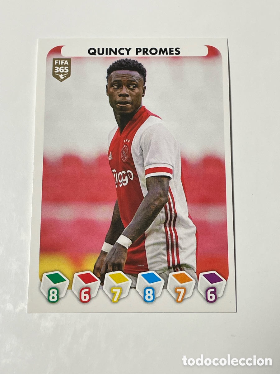 Cromos de f&uacute;tbol: Quincy Promes Ajax Panini FIFA 365 20/21 #340