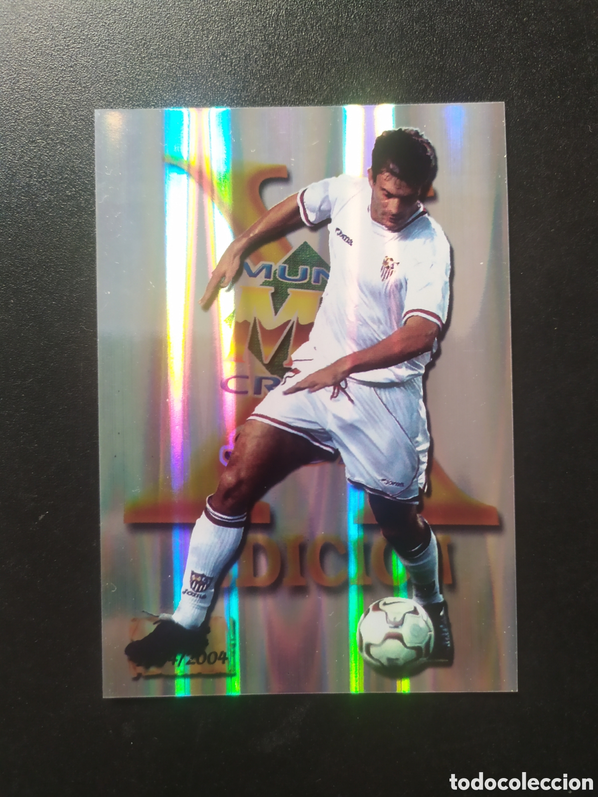 Cromos de f&uacute;tbol: Mundicromo fichas Liga 2003 2004 03 04 Marcos Vales X edicion n&deg; 638 Sevilla