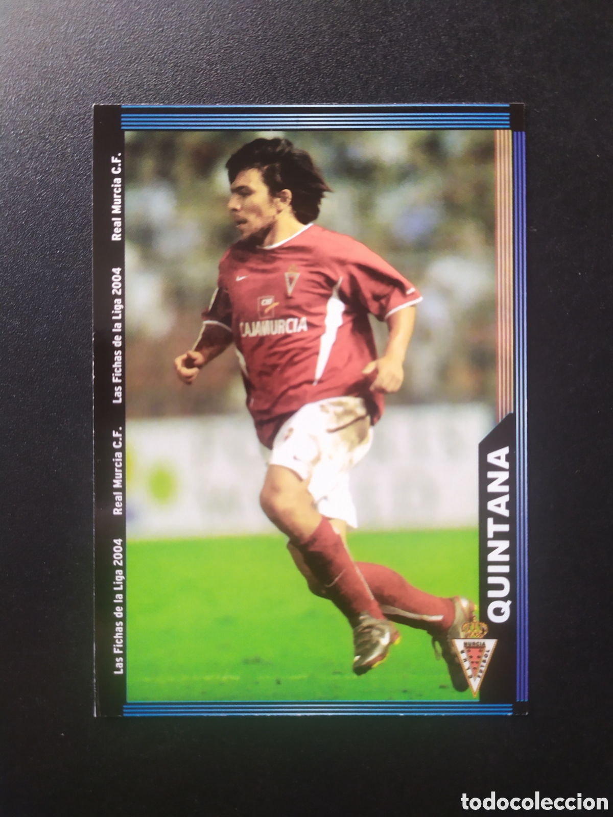 Cromos de f&uacute;tbol: Mundicromo fichas Liga 2003 2004 03 04 Quintana n&deg; 478 Real Murcia