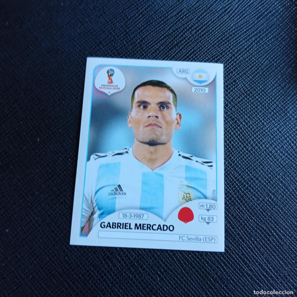 Cromos de f&uacute;tbol: 275 MERCADO ARGENTINA PANINI MUNDIAL RUSIA 2018 CROMO FUTBOL 18 - SIN PEGAR - /CJ2