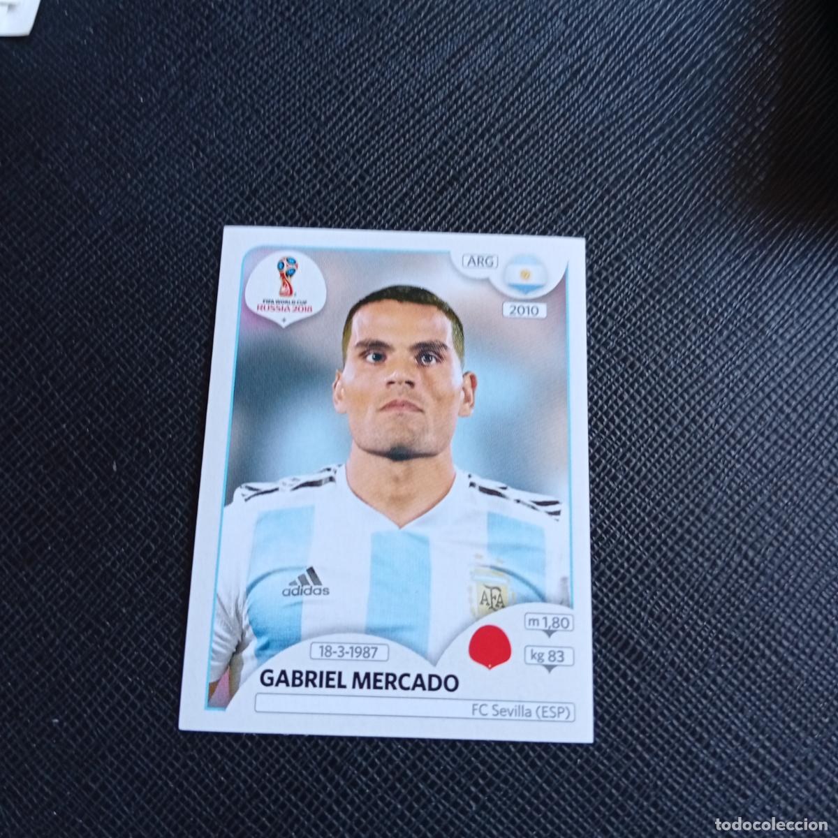 Cromos de f&uacute;tbol: 275 MERCADO ARGENTINA PANINI MUNDIAL RUSIA 2018 CROMO FUTBOL 18 - SIN PEGAR - /CJ2 .