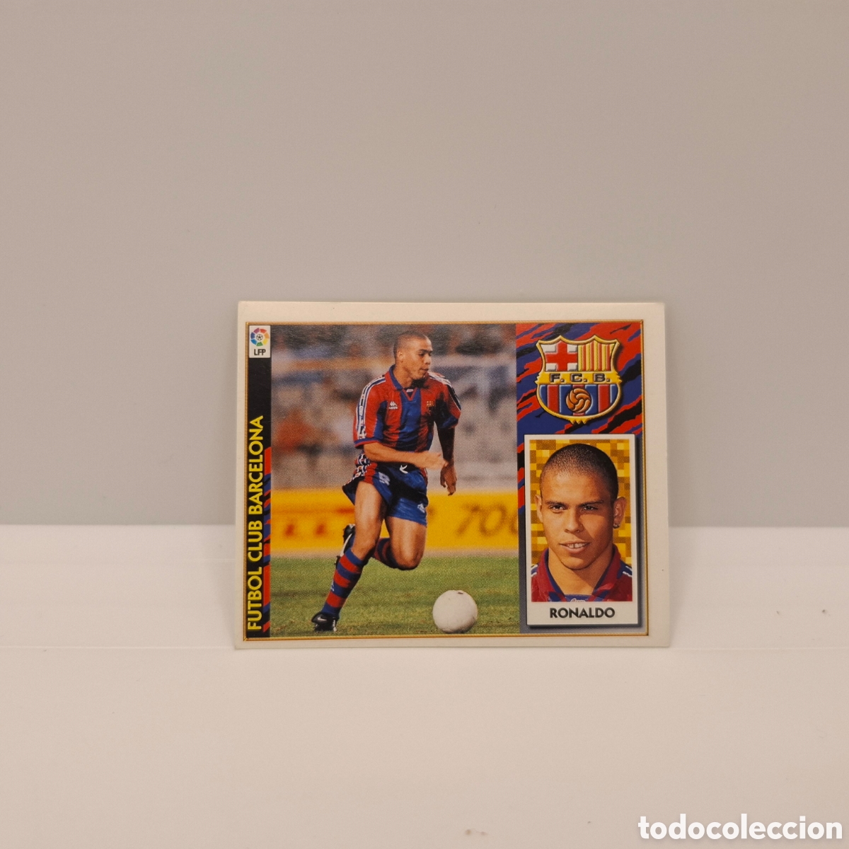 Cromos de f&uacute;tbol: RONALDO BARCELONA BAJA LIGA ESTE TEMPORADA 1997 1998 97 98 SIN PEGAR