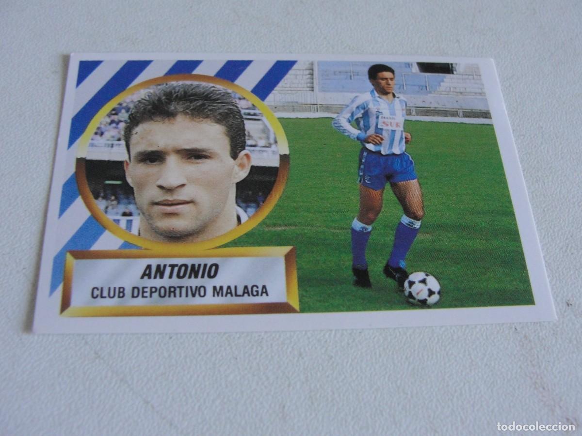 Cromos de f&uacute;tbol: LIGA ESTE 88 89 - MALAGA N&ordm; 7 - ANTONIO - CON ASTERISCO - NUNCA PEGADO - EXCELENTE ESTADO