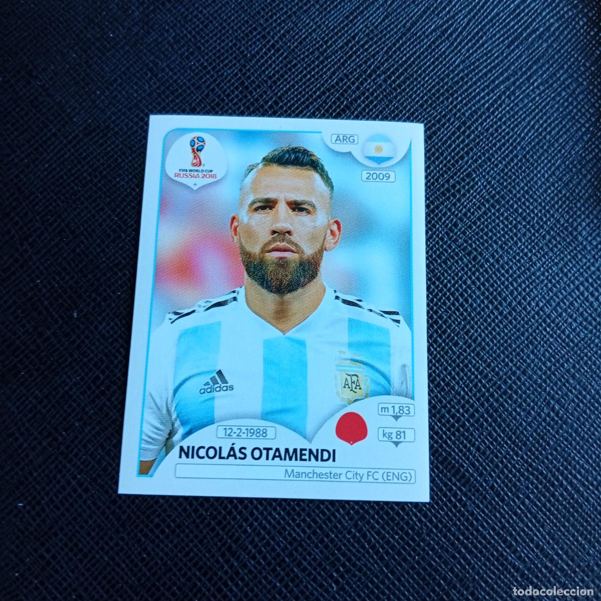 Cromos de f&uacute;tbol: 278 OTAMENDI ARGENTINA PANINI MUNDIAL RUSIA 2018 CROMO FUTBOL 18 - SIN PEGAR - /CJ2