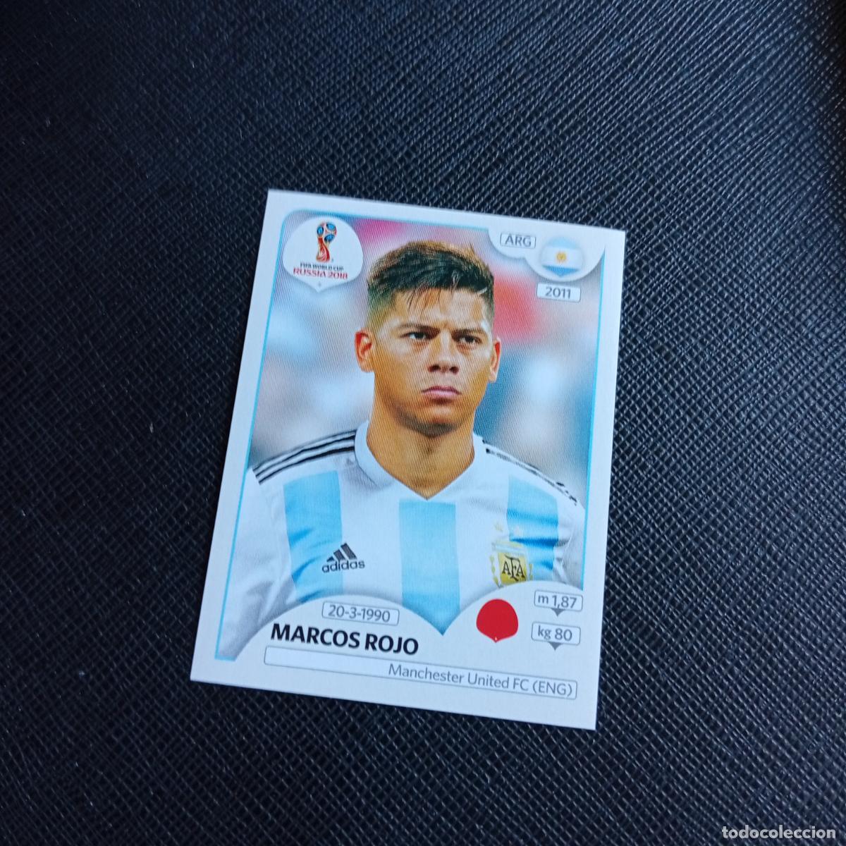 Cromos de f&uacute;tbol: 279 MARCOS ROJO ARGENTINA PANINI MUNDIAL RUSIA 2018 CROMO FUTBOL 18 - SIN PEGAR - /CJ2