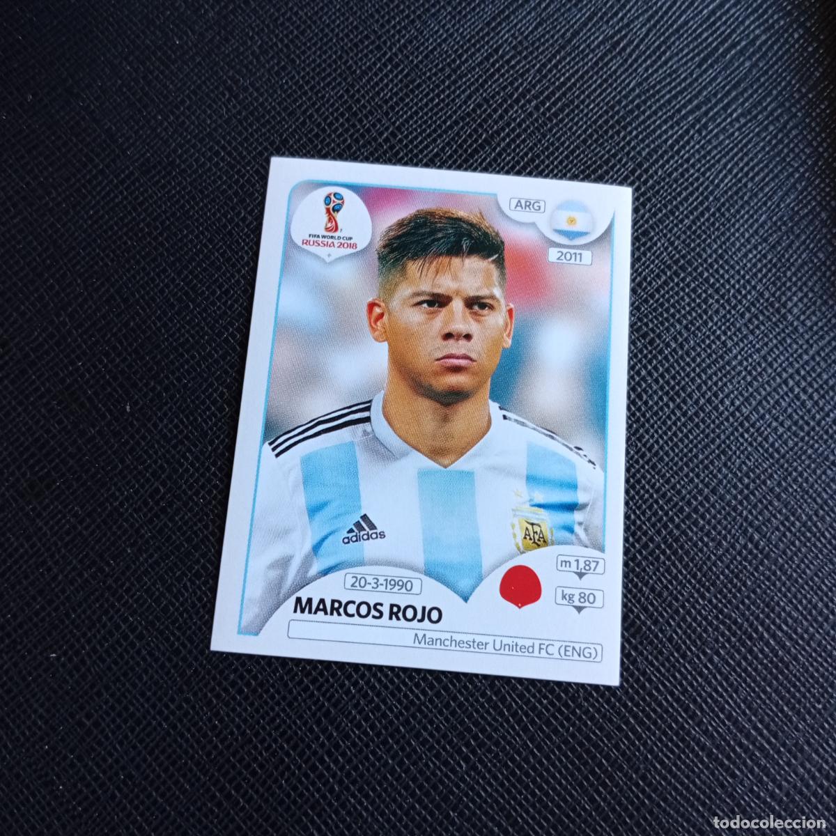 Cromos de f&uacute;tbol: 279 MARCOS ROJO ARGENTINA PANINI MUNDIAL RUSIA 2018 CROMO FUTBOL 18 - SIN PEGAR - /CJ2