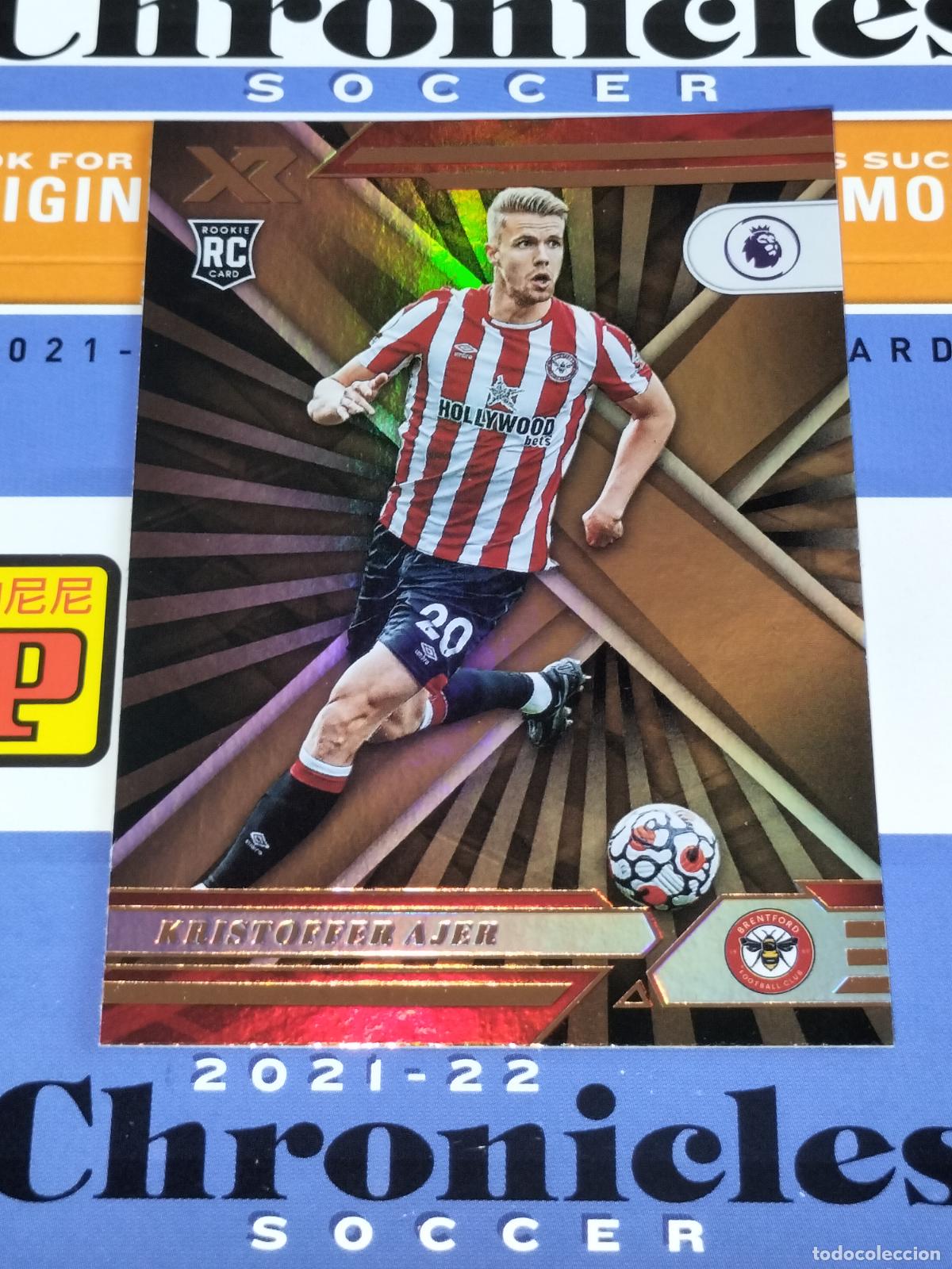 Cromos de Futebol: N&ordm; 105 KRISTOFFER AJER RC BRENTFORD CARD CHRONICLES XR PREMIER SOCCER 2021 2022 21 22 PANINI