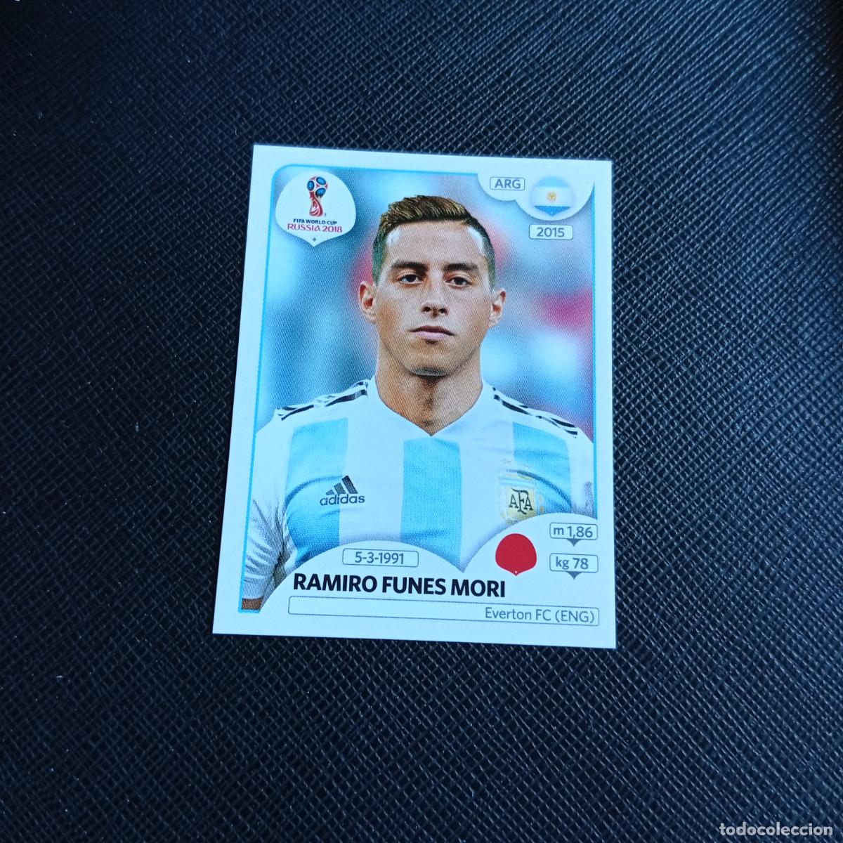 Cromos de Futebol: 280 FUNES MORI ARGENTINA PANINI MUNDIAL RUSIA 2018 CROMO FUTBOL 18 - SIN PEGAR - /CJ2