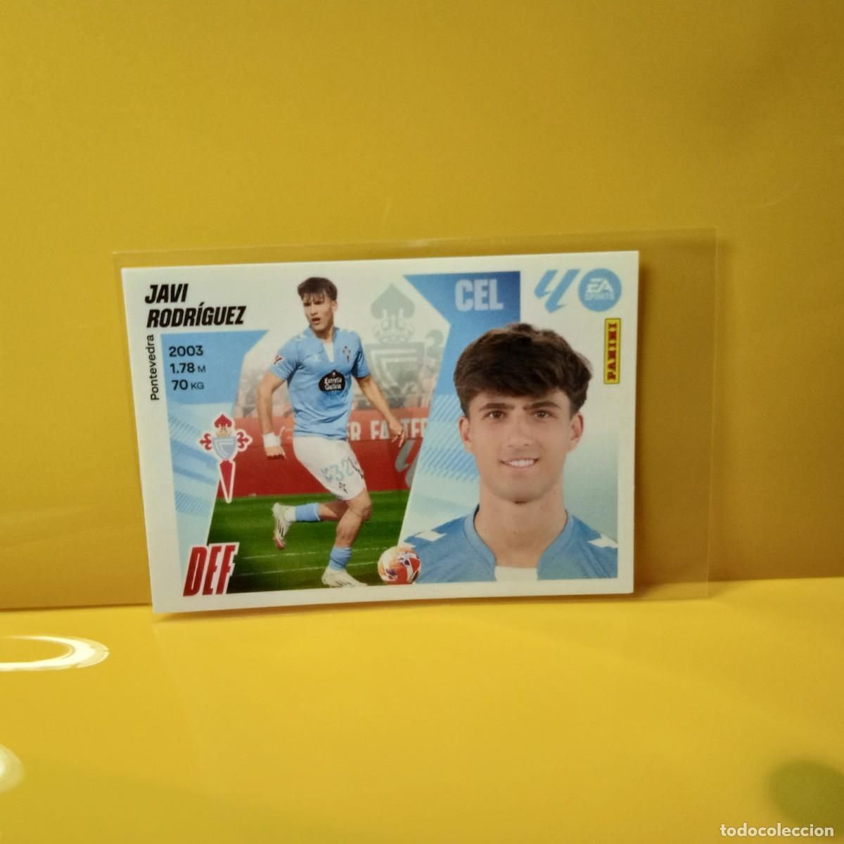 Football Stickers: EDICIONES ESTE 2025 2026 25 26 CELTA DE VIGO JAVI RODR&Iacute;GUEZ 5
