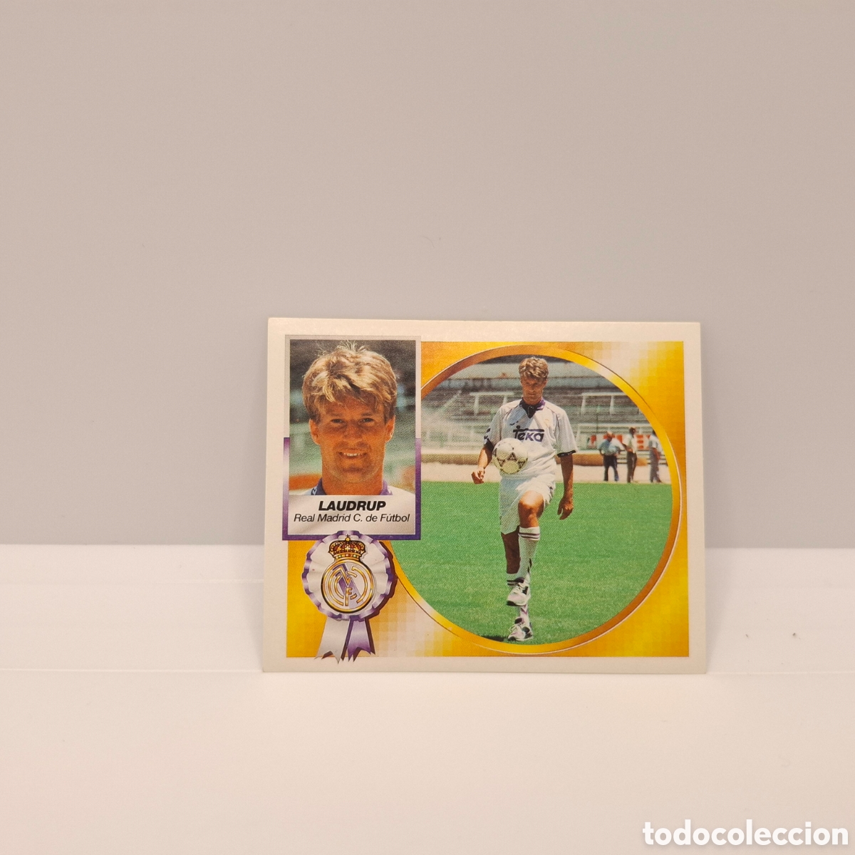 Cromos de f&uacute;tbol: LAUDRUP VERISON PRESENTACION REAL MADRID LIGA ESTE 1994 1995 94 95 SIN PEGAR NUNCA PEGADO