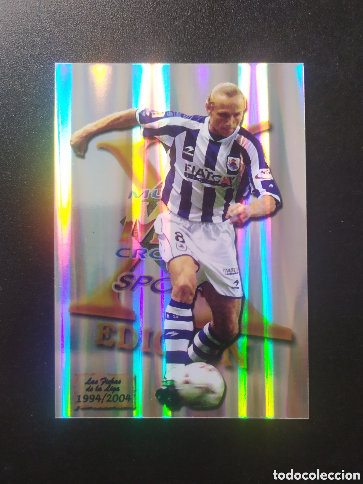 Cromos de f&uacute;tbol: Mundicromo fichas Liga 2003 2004 03 04 Karpin X edicion n&deg; 635 Real Sociedad